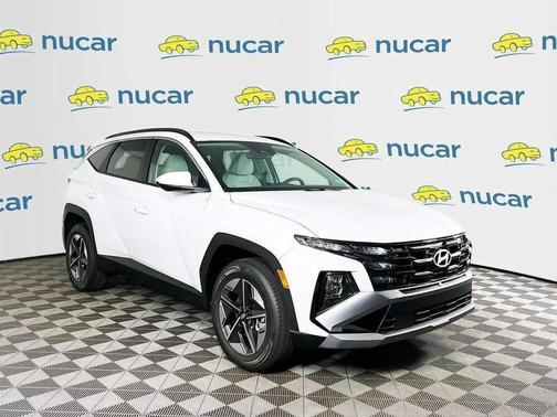 Creamy White Pearl 2026 Hyundai TUCSON Hybrid SEL