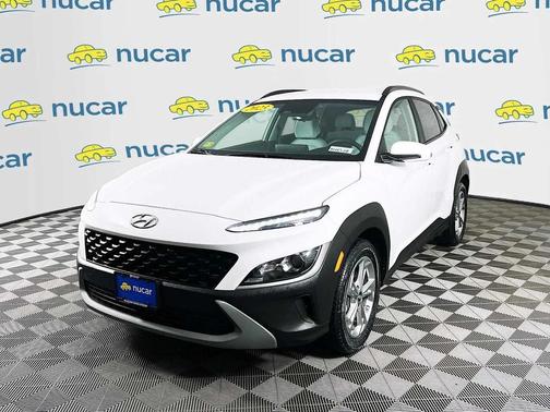 Lunar White 2023 Hyundai KONA SEL