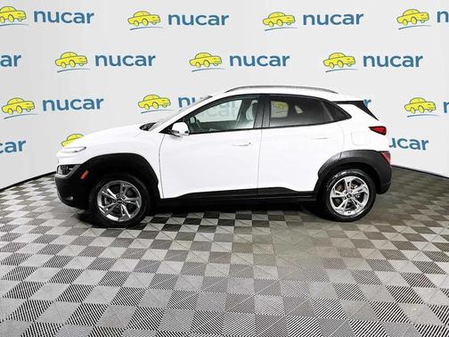 Lunar White 2023 Hyundai KONA SEL