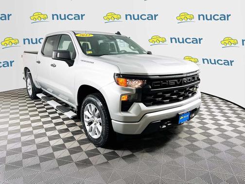 Silver Ice Metallic 2022 Chevrolet Silverado 1500 Custom