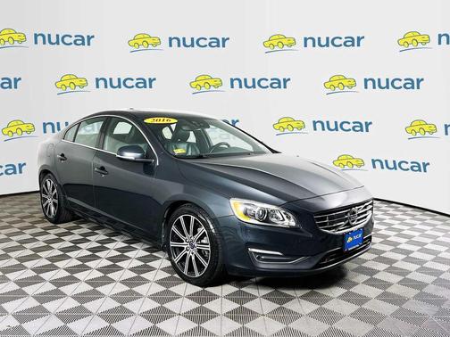 Gray 2016 Volvo S60 T6 Drive-E Platinum