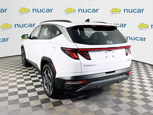 White Pearl 2024 Hyundai TUCSON Hybrid Limited