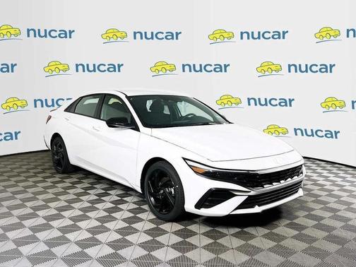 Serenity White 2026 Hyundai ELANTRA Sport