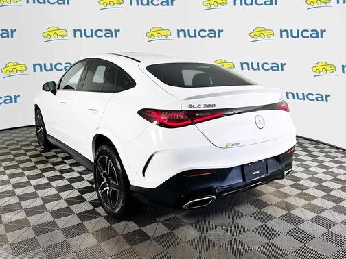 Polar White 2025 Mercedes-Benz GLC 300 4MATIC Coupe