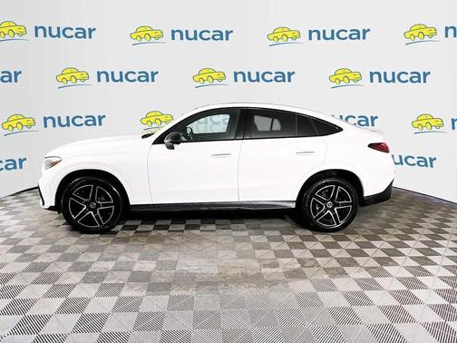 Polar White 2025 Mercedes-Benz GLC 300 4MATIC Coupe
