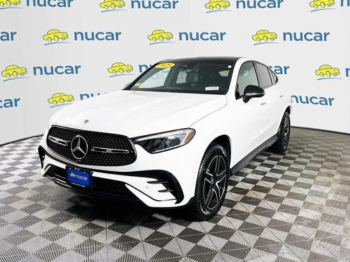 Polar White 2025 Mercedes-Benz GLC 300 4MATIC Coupe