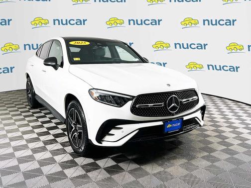 Polar White 2025 Mercedes-Benz GLC 300 4MATIC Coupe