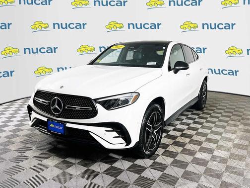 Polar White 2025 Mercedes-Benz GLC 300 4MATIC Coupe