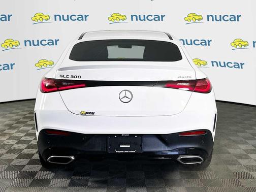 Polar White 2025 Mercedes-Benz GLC 300 4MATIC Coupe