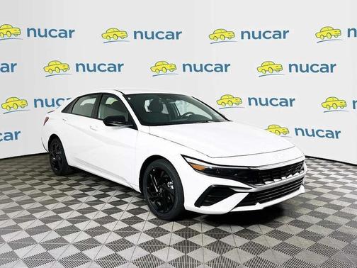 Serenity White 2026 Hyundai ELANTRA Sport