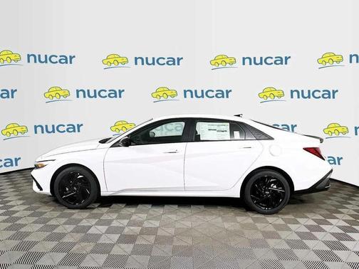 Serenity White 2026 Hyundai ELANTRA Sport