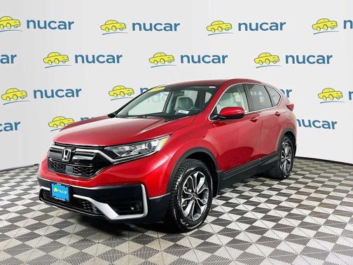 Radiant Red Metallic 2020 Honda CR-V AWD EX
