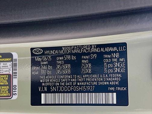 2025 Hyundai SANTA CRUZ XRT