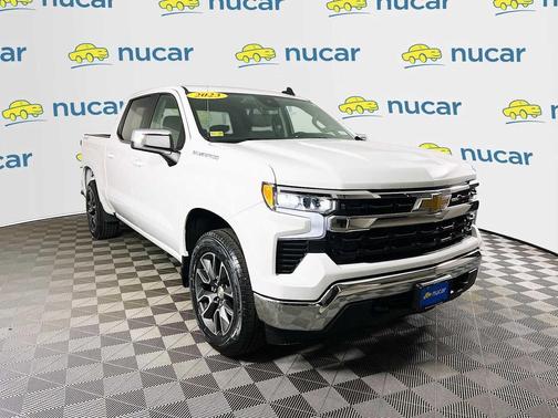Summit White 2023 Chevrolet Silverado 1500 LT