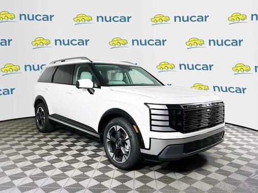 Creamy White Pearl 2026 Hyundai Palisade Hybrid Limited
