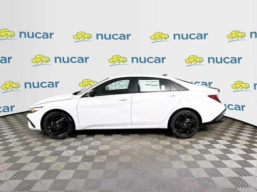 Serenity White 2026 Hyundai ELANTRA Sport