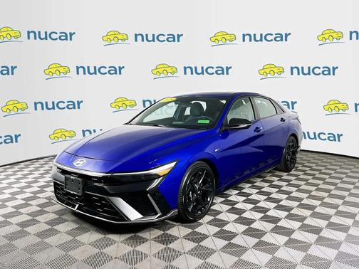 Intense Blue 2025 Hyundai ELANTRA N Line