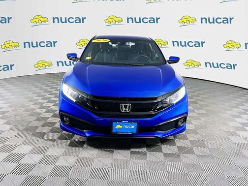 Aegean Blue Metallic 2020 Honda Civic Sport