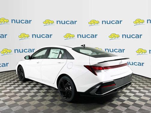 Serenity White 2026 Hyundai ELANTRA Sport