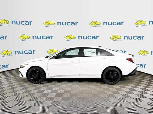 Serenity White 2026 Hyundai ELANTRA Sport