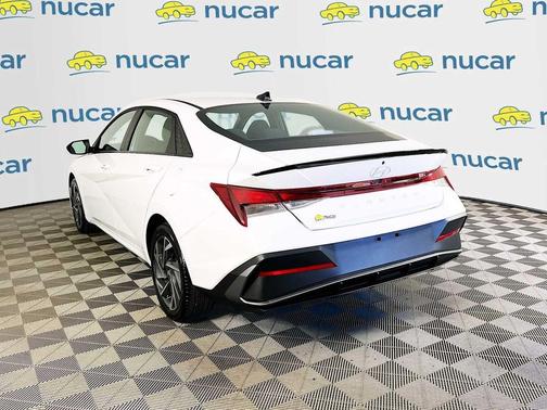 Serenity White 2025 Hyundai ELANTRA Sport
