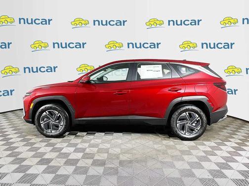 Ultimate Red 2026 Hyundai TUCSON Hybrid Blue SE