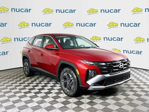 Ultimate Red 2026 Hyundai TUCSON Hybrid Blue SE