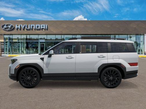 Serenity White 2026 Hyundai SANTA FE Calligraphy