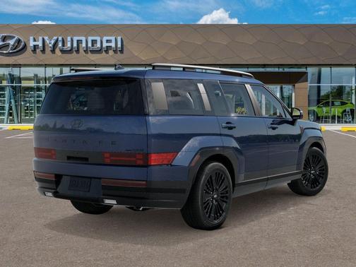 Atlantis Blue 2026 Hyundai SANTA FE HEV Calligraphy