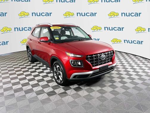 Ultimate Red 2026 Hyundai VENUE SEL