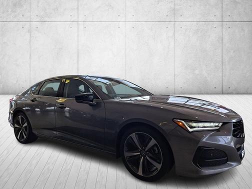 Liquid Carbon Metallic 2025 Acura TLX