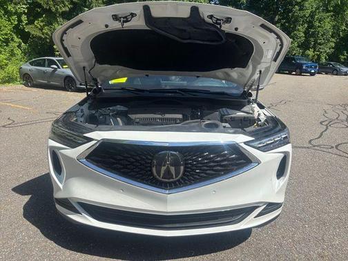 Platinum White Pearl 2022 Acura MDX Technology