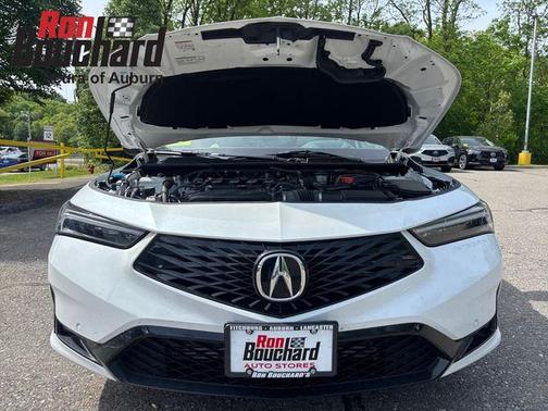 Platinum White Pearl 2024 Acura Integra A-Spec Technology