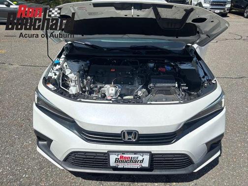 Platinum White Pearl 2024 Honda Civic Sport