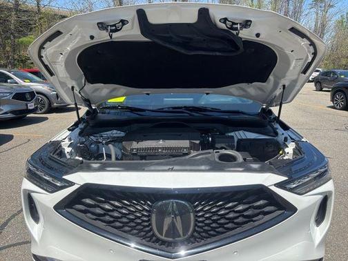 Platinum White Pearl 2023 Acura MDX A-Spec