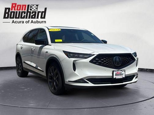 Platinum White Pearl 2023 Acura MDX A-Spec