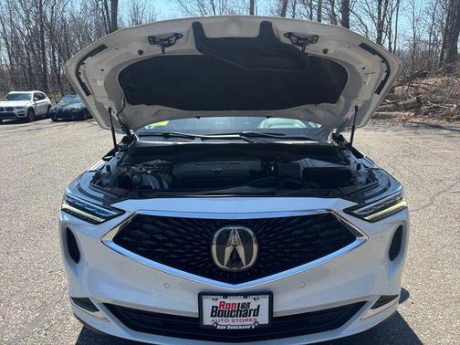 Platinum White Pearl 2023 Acura MDX Technology