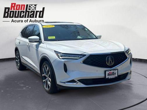 Platinum White Pearl 2023 Acura MDX Technology