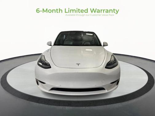 Pearl White Multi-Coat 2021 Tesla Model Y Long Range Dual Motor All-Wheel Drive