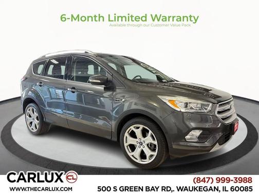 Magnetic Metallic 2017 Ford Escape Titanium