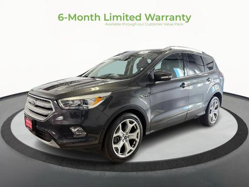 Magnetic Metallic 2017 Ford Escape Titanium