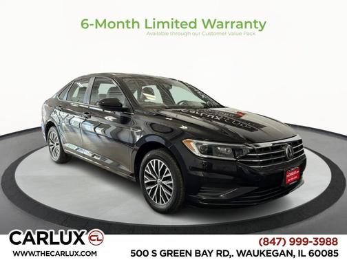 Deep Black Pearl 2019 Volkswagen Jetta 1.4T SEL