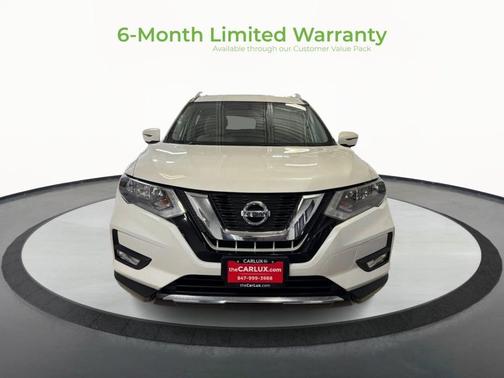 Pearl White 2017 Nissan Rogue SV