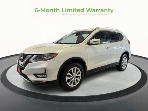 Pearl White 2017 Nissan Rogue SV