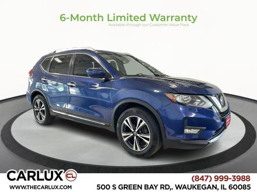 Caspian Blue 2018 Nissan Rogue SL
