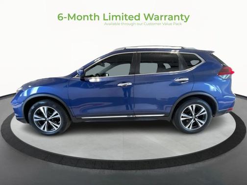 Caspian Blue 2018 Nissan Rogue SL