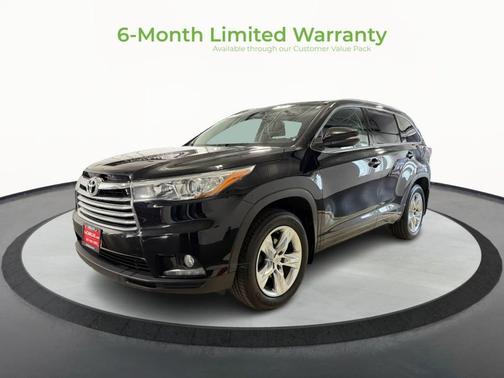 Attitude Black Metallic 2015 Toyota Highlander Limited
