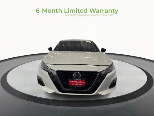 Glacier White 2019 Nissan Altima 2.5 SR