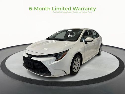 Super White 2020 Toyota Corolla LE