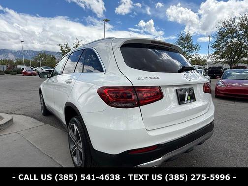 White 2020 Mercedes-Benz GLC 300 Base 4MATIC